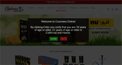 Desktop Screenshot of coconaraonline.com