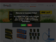 Tablet Screenshot of coconaraonline.com
